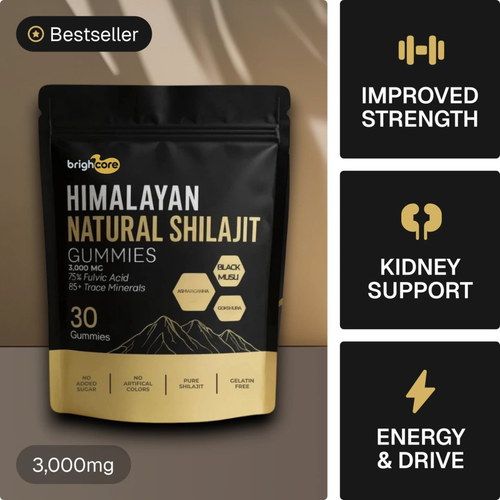 BrightCore Himalayan Shilajit Gummies