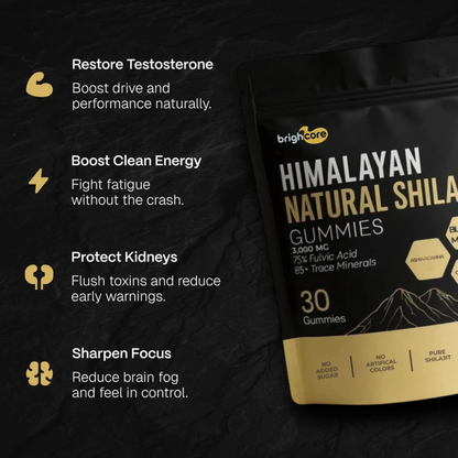 BrightCore Himalayan Shilajit Gummies